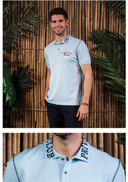 Erkek Polo Yaka Tişört Y21374271201