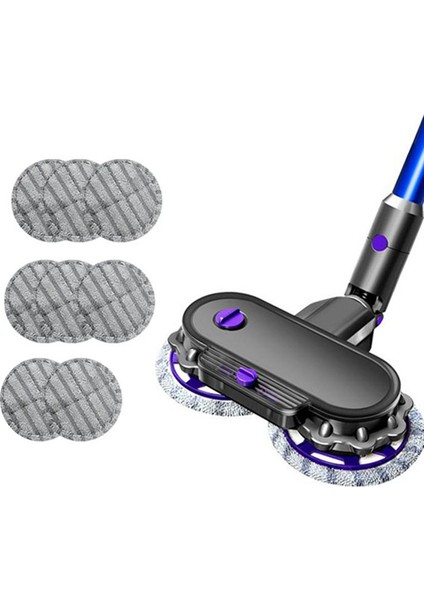 Dyson V7 V8 V10 V11 Elektrikli Süpürge Abs Için Elektrikli Temizleme Mop Başlığı (Yurt Dışından)