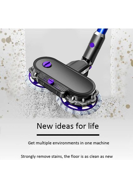 Dyson V7 V8 V10 V11 Elektrikli Süpürge Abs Için Elektrikli Temizleme Mop Başlığı (Yurt Dışından)