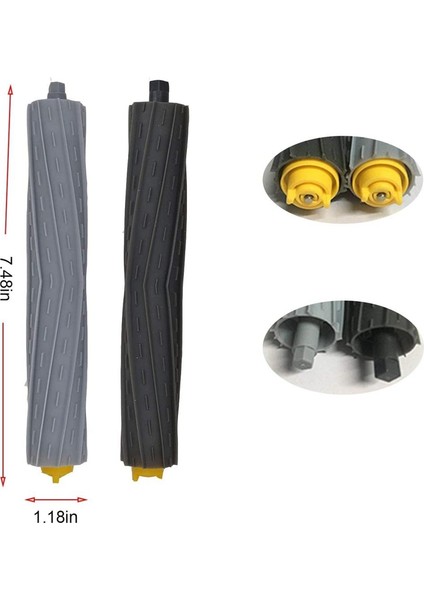 Irobot Roomba 980 960 880 860 Kiti Filtre, Yan Fırça Içerir (Yurt Dışından)