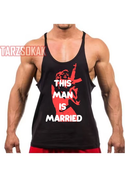 Tarzsokak Gym Tank Top Fitness Sporcu Atleti Bu Adam Evli