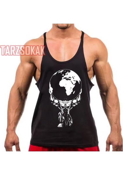 Tarzsokak Gym Tank Top Fitness Sporcu Atleti GYM39