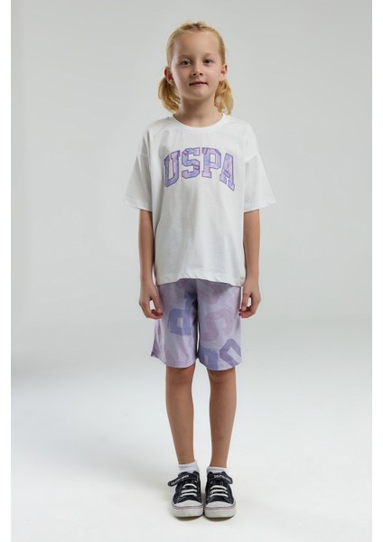 Kız Çocuk Beyaz Pijama Takım 50312553-VR013