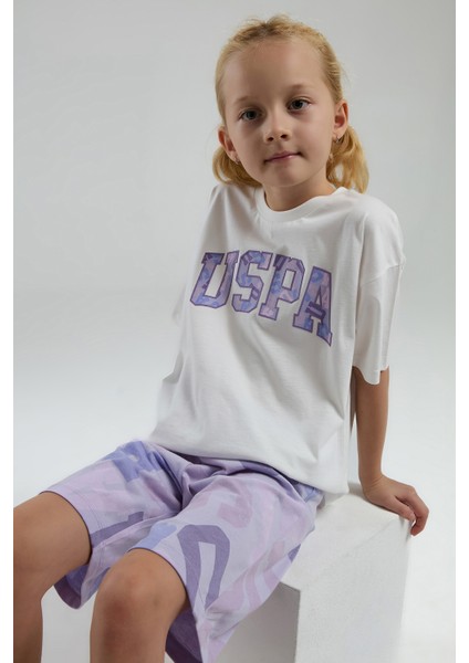 Kız Çocuk Beyaz Pijama Takım 50312553-VR013