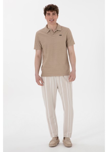 Erkek Bej Eşofman Altı 50299743-VR011