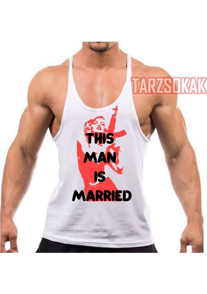 Tarzsokak Gym Tank Top Fitness Sporcu Atleti Bu Adam Evli