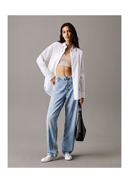Washed Woven Label Rıb Bralette fırsatları