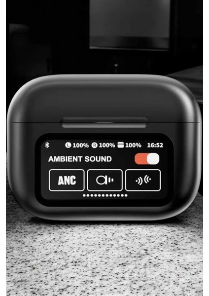 Bluetooth Kulaklık Kablosuz Ekranlı Anc/enc Destekli Dokunmatik