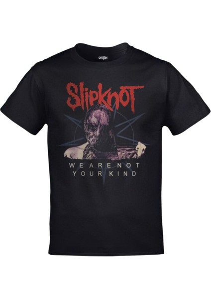 Slipknot We Are Not Your Kind Ön Arka Baskılı Siyah