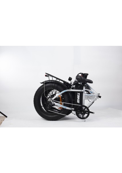 T-Bike Fx 250w Katlanabilir Elektrikli Bisiklet Beyaz-Siyah-Gri-Gümüş