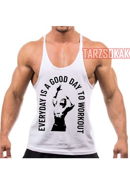 Tarzsokak Gym Tank Top Fitness Sporcu Atleti Gym2