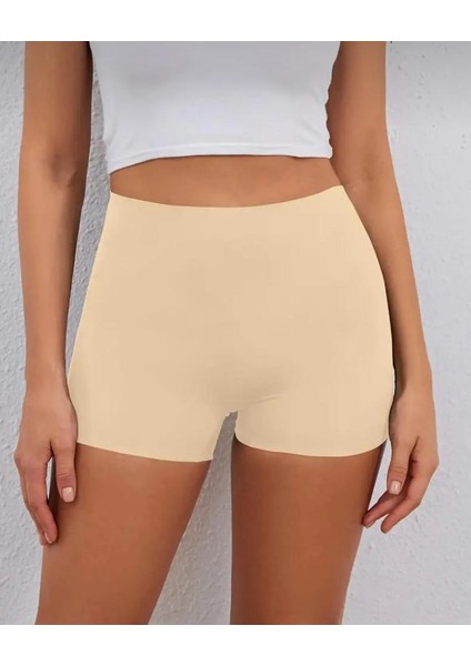 Kadın Seamless Boxer Toparlayıcı Iz Yapmayan Örme Boxer