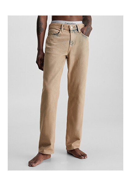 Erkek 90S Straight Jean Pantolon