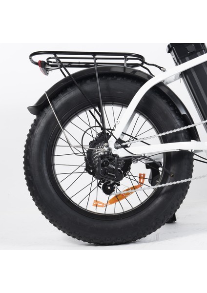 T-Bike Fx 250w Katlanabilir Elektrikli Bisiklet Beyaz-Siyah-Gri-Gümüş