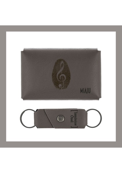 Yavru Ağzı, Müzisyen Ruhlu, Ismine Özel Deri Cüzdan Ve Anahtarlık Set, Günlük Kullanım Için Hediye fiyatları