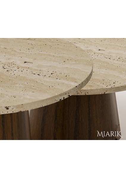 Lavin -Mermerahsap Ayakli Yan Sehpa fırsatları