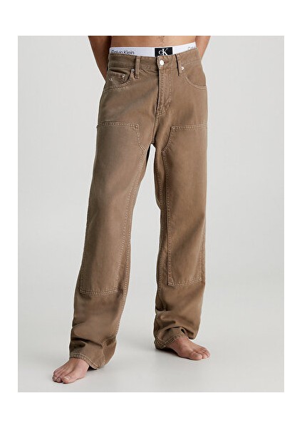 Erkek 90's Straight Jean Pantolon