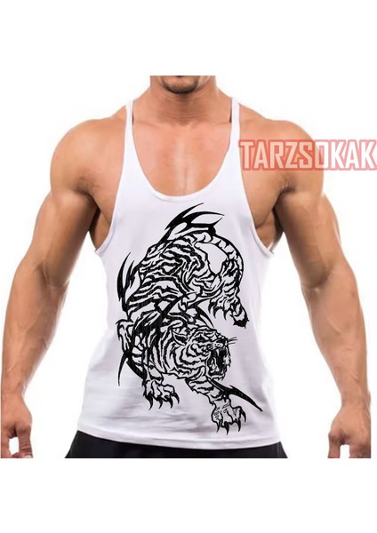Tarzsokak Gym Tank Top Fitness Sporcu Atleti GYM44