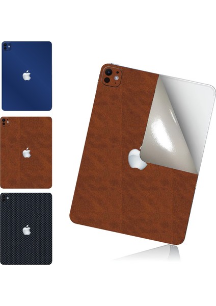Apple iPad Pro 11 Inç 5. Nesil M4 ve 4/3/2. Nesil Için Arka Kaplama Koruma Sticker Çizilmez Film Kaplama Taba Deri