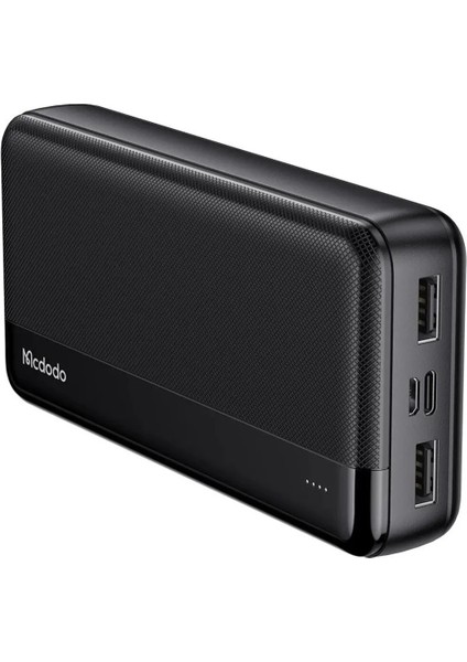 MC-1370 20000 Mah Çift USB Çıkışlı 5V 2.1A LED Göstergeli Powerbank - Siyah