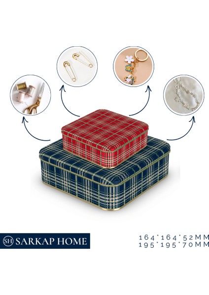 Home Dikiş Kutusu Seti 2'li