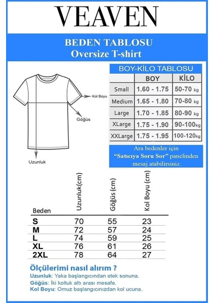 Siyah Önü Anime Baskılı Oversize Pamuklu