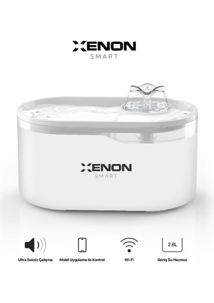 Akıllı Otomatik Kedi Tuvaleti Paslanmaz Çelik Kaseli Mama Kabı Ultra Sessiz LED Işıklı Su Pınarı 3'lü Pet Seti