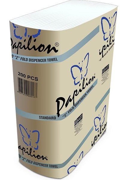 Z Katlı Standart Dispenser Havlu 200 Yaprak x 6 Adet modelleri