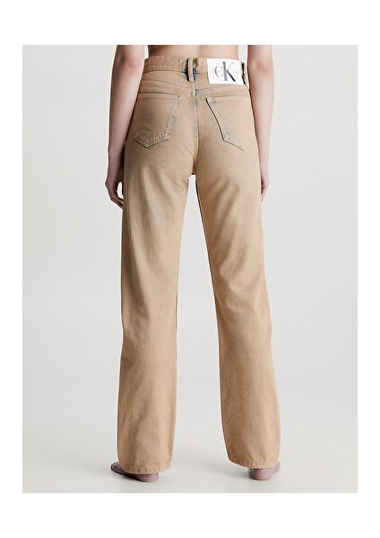 Kadın High Rise Straight Jean Pantolon fırsatları