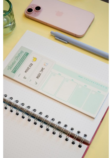 Haftalık Planlama Post-It 75X200 mm 25 Yaprak