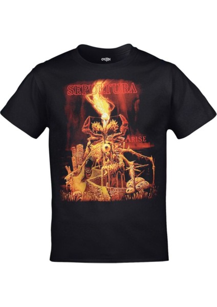 Sepultura Arise Baskılı Siyah