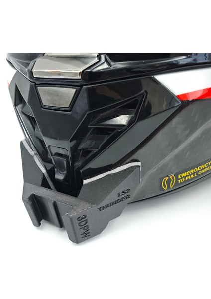 Ls2 Thunder Kask hariç sadece aksiyon kamera çene aparatı chin mount