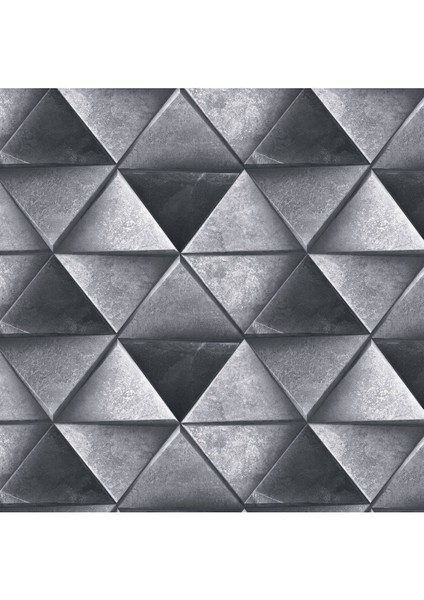 Duvar Kağıdı 3 Boyutlu Üçgen Taş Duvar Desenli Silinebilir Tekstil Duvar Kağıdı modelleri