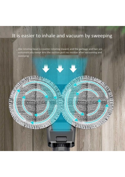 Dyson V7 V8 V10 V11 Için Elektrikli Islak Kuru Paspas Başlığı (Yurt Dışından)