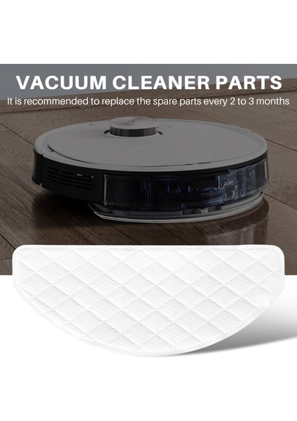 Ecovacs Deebot Ozmo T8 Elektrikli Süpürge Paspası Için 90 Adet Tek Kullanımlık Bez (Yurt Dışından)