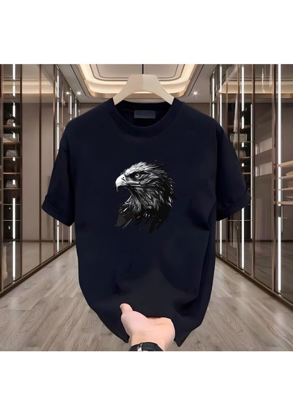 Kartalx Baskılı Siyah Erkek