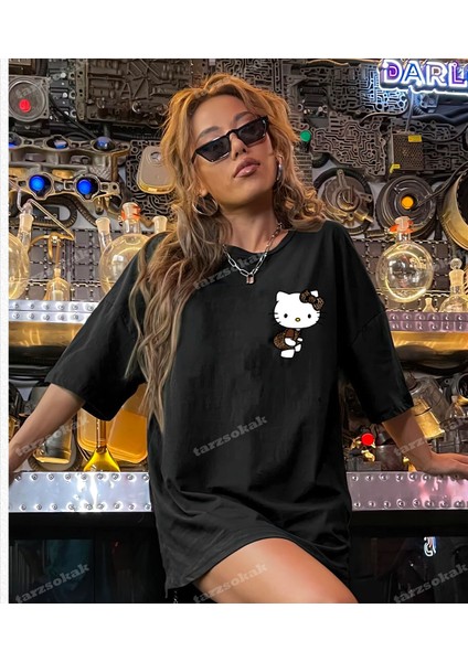 Tarzsokak Leopar Desenli Hello Kitty 4