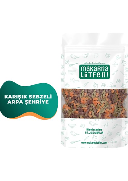 Karışık Sebzeli Arpa Şehriye (+8 Ay-250 gram)