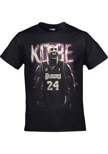 Siyah Kobe Bryant Legend Baskılı