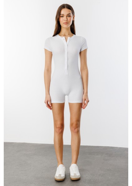 Fitilli Kısa Kollu Kısa Tulum Short Romper Kısakol-Tulum fiyatları