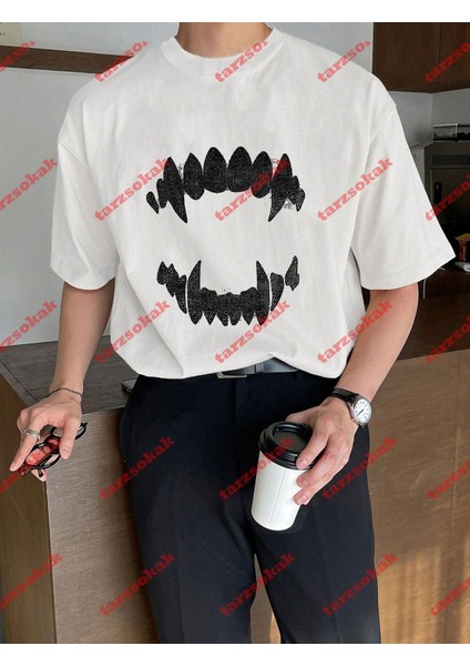 Teeth Tshirt Beyaz fırsatları