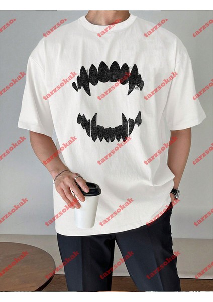 Teeth Tshirt Beyaz indirimleri