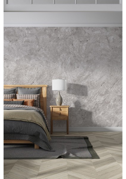 Duvar Kağıdı Granit Dokunuş- Isı Ses Yalıtımlı Tekstil Büyük Ebat En x Boy