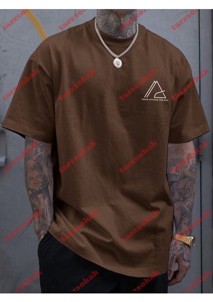 Tarzsokak Model 3274 Erkek Yazlık Yuvarlak Yaka Kısa Kollu Günlük Tişört, Yaz