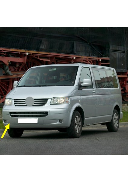 Vw Caravelle T5 2004-2009 Ön Tampon Sağ Sis Farı Çerçevesi 7H5807490