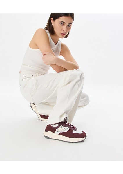 Kontrast Patch'li Colorblock Ayakkabı TS1250062012035