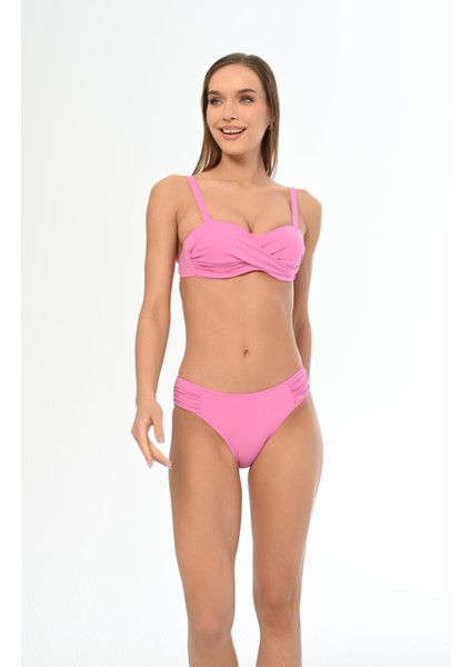 Aquaviva Kadın Lila Kalın Askılı Anna Straplez Bikini Takımı fiyatları