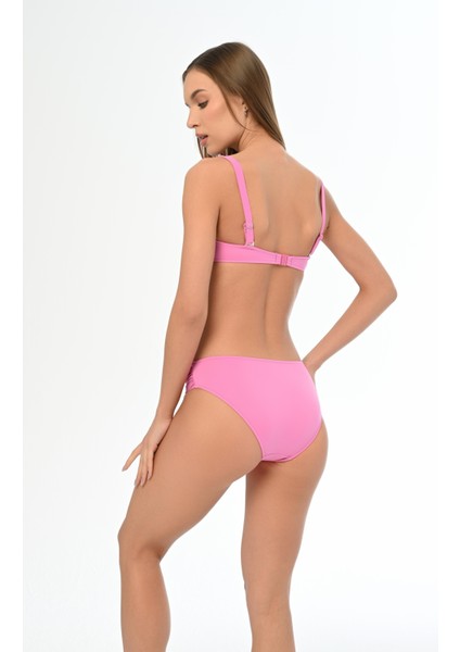 Aquaviva Kadın Lila Kalın Askılı Anna Straplez Bikini Takımı fırsatları