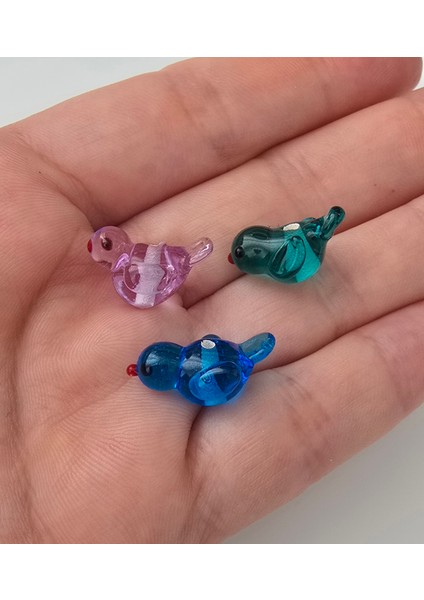 Murano Boncuk Kuş 1 Adet