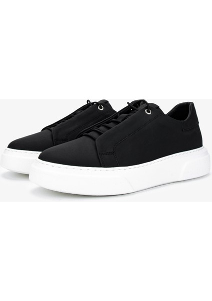 Erkek Deri Siyah Sneakers & Spor Ayakkabı 965 2617 Erk Ayk Y25 Sıyah Zuma fırsatları
